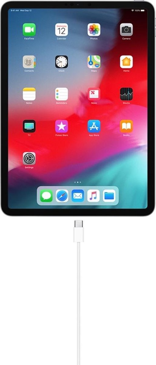 USB-C naar USB-C kabel (20W) - 1 Meter - Wit