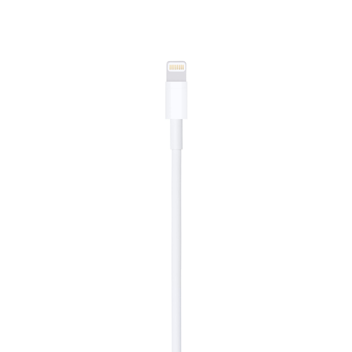 Bundel Adapter USB A (5W) - Wit + Lightning-naar-USB-kabel (1 m)